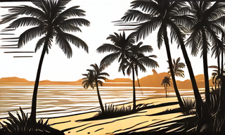 sunny_beach_with_palms_and_ocean_linocut_print_sty_seed_924_steps_1.png