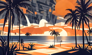 sunny_beach_with_palms_and_ocean_bauhaus_poster_st_seed_6129_steps_1.png
