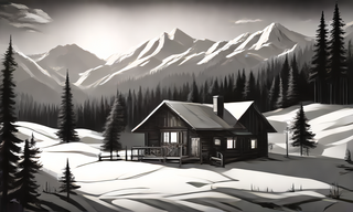 mountain_cabin_holiday_scene_monochrome_illustrati_seed_2171_steps_1.png