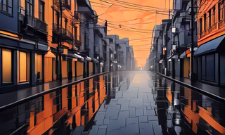 minimalist_Japanese_street_after_rain_art_deco_pos_seed_65_steps_1.png