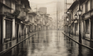 minimalist_Japanese_street_after_rain_woodcut_engr_seed_9124_steps_1.png
